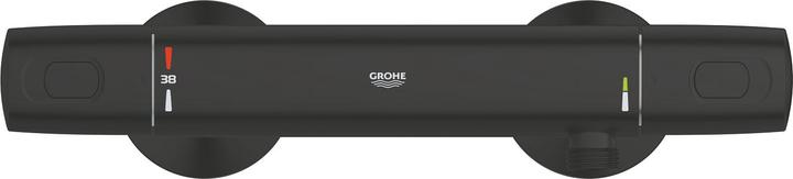 Immagine prodotto Grohe Miscelatore termostatico per doccia a vista Precision Trend, rubinetto UE, nero opaco