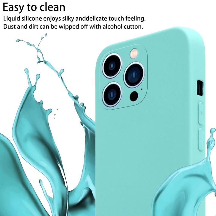 Actual product image Cadorabo TPU Cover Mobile Phone Chain Liquid (Apple iPhone 13 Pro)
