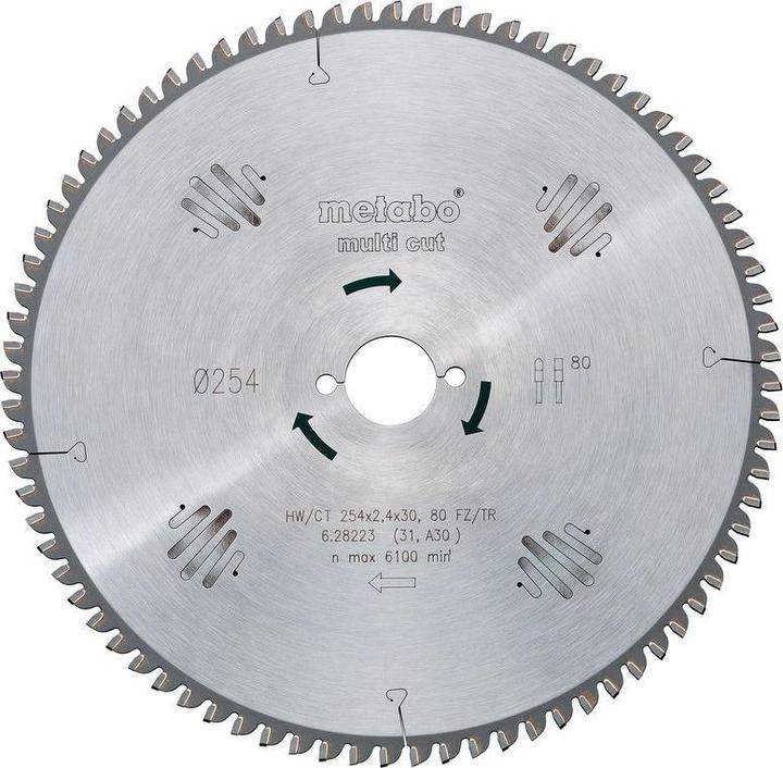Produktbild Metabo KreissägeblattHW/CT90x30x22/4