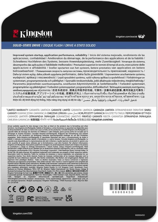 Actual product image Kingston DC600M (1920 GB, 2.5")