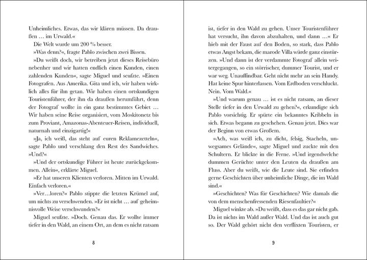 Immagine prodotto Die Amazonas-Detektive (Band 3) - Spurensuche im Regenwald (Tedesco, Kurzi Shortriver, Antonia Michaelis, Libri per bambini Loewe, 2022)