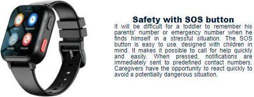Actual product image Forever Smartwatch GPS WiFi 4G Kids KW-510 black (4G)