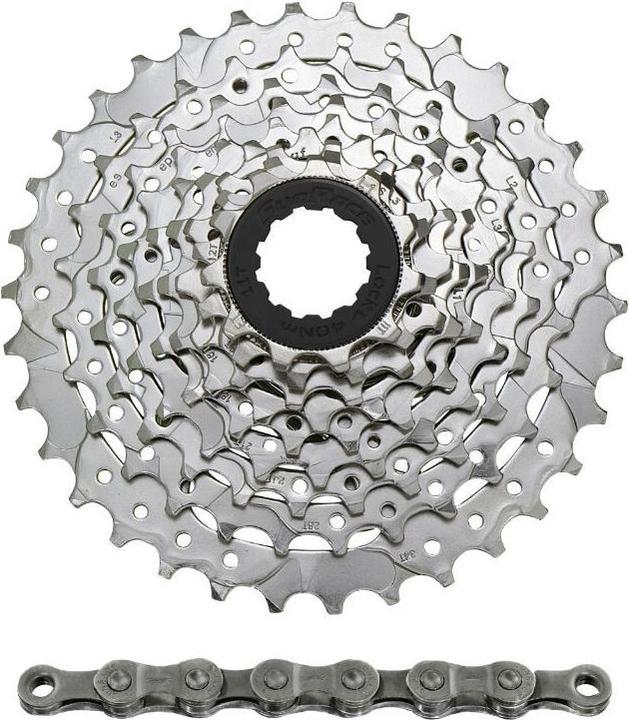 Actual product image SunRace M96 11-34 Shimano Nickel (9-speed, 11-34)