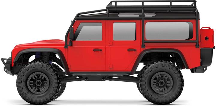 Immagine prodotto Traxxas TRX-4M LR Defender Electric Crawler 4WD 1:18 RTR Rosso (RTR pronto all'uso)