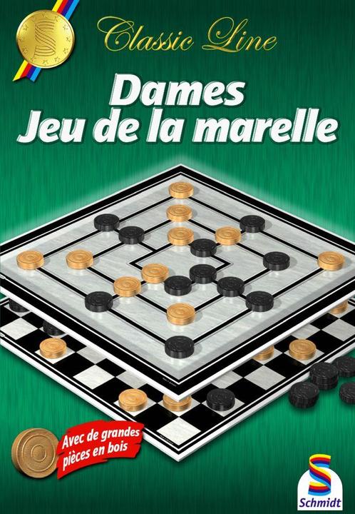 Actual product image Schmidt Spiele Jeu de Dames Marelle Classic Line (French)