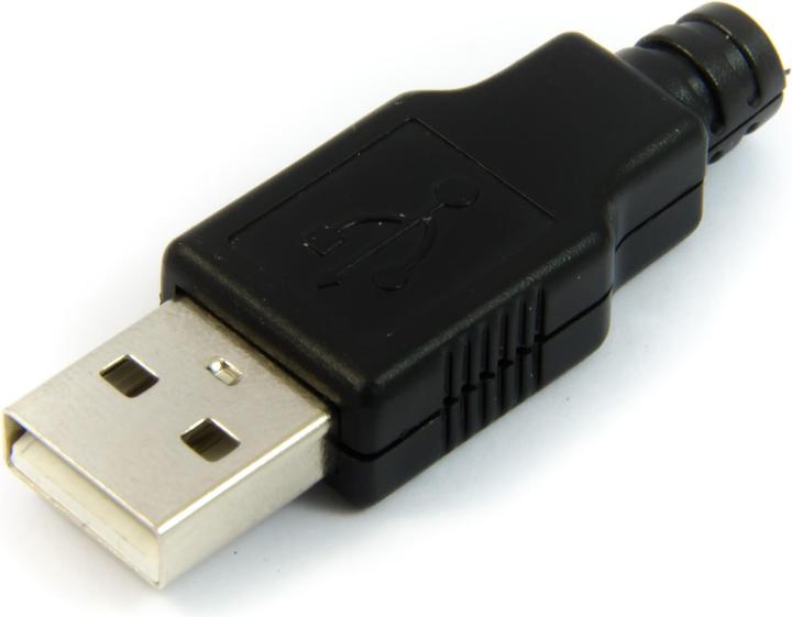 Image du produit Purecrea USB type A mâle avec contact à souder (7.52 m, USB 2.0)