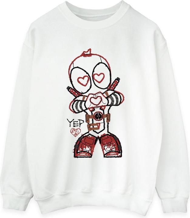 Produktbild Deadpool Love Beam Line Sweatshirt (XL)