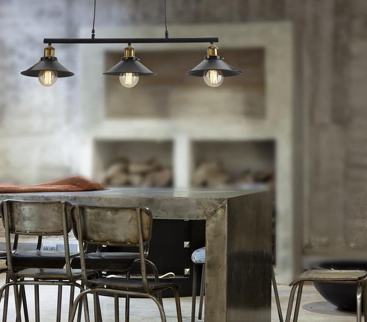 Productafbeelding Näve Cottage 3 delige Teller Hanglamp (E27)