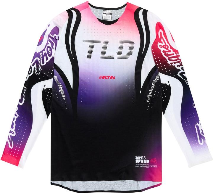 Troy Lee Designs SE Ultra Jersey, Drip, black/purple, M (M)