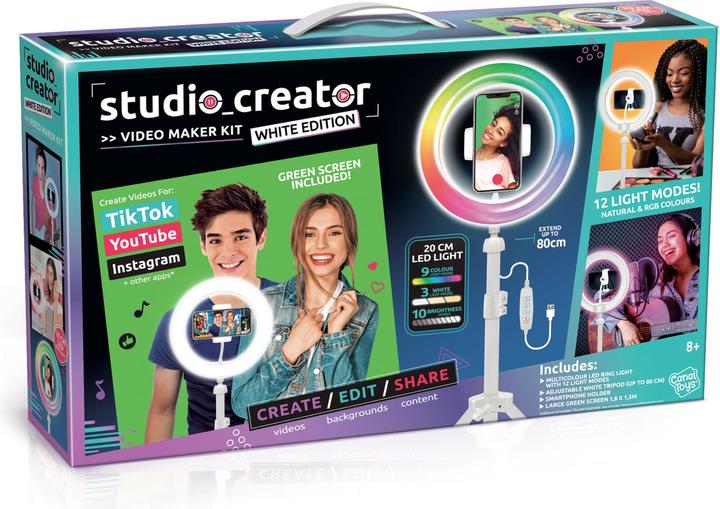 Image du produit Canal Toys Studio Creator - Kit de création vidéo blanc (11035)