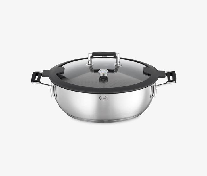 Actual product image Rösle Silence PRO Aroma Steamer Ø28cm (28 cm, Steam cooker, Stainless steel)