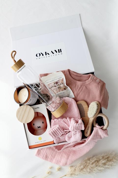 Produktbild Oykami Mama & Baby Geschenkbox Rosa "Lugano" Miffy - rosa Steine