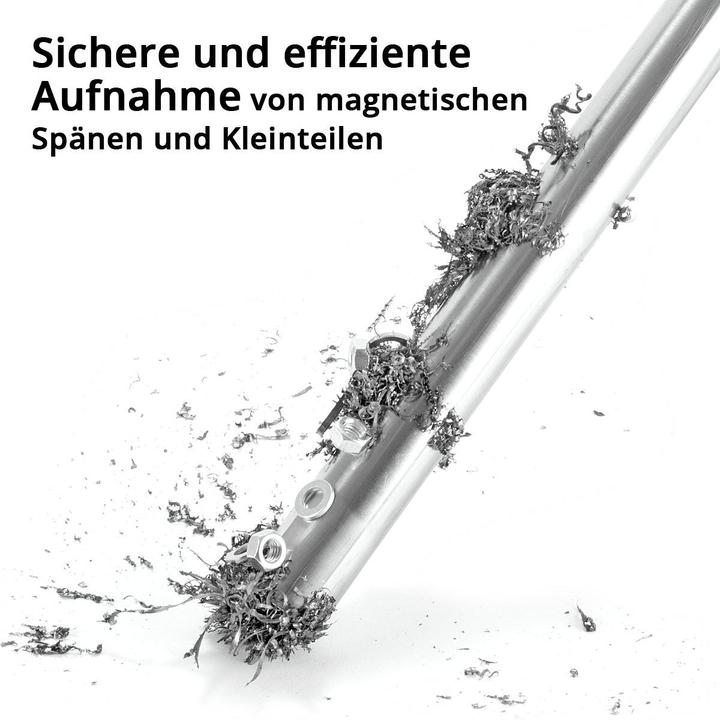 Image du produit Stahlwerk Barre magnétique télescopique, collecteur de copeaux magnétique, élévateur magnétique (1 x)