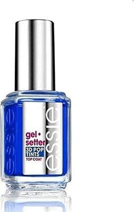 Image du produit Essie Gel-setter 3D Gel Effect Tinted Top Coat - 10 Birds Eye Blue 13.5ml (10 Birds Eye Bleu, Top coat)