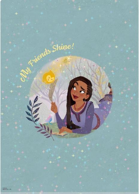 Image du produit Disney Pochette transparente 'Wish' hologramme (A4)