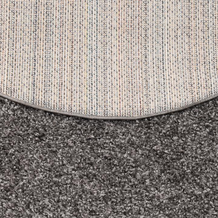 Image du produit Pergamon Tapis Shaggy à poils longs Cozy Mix Rond (200x200 cm)