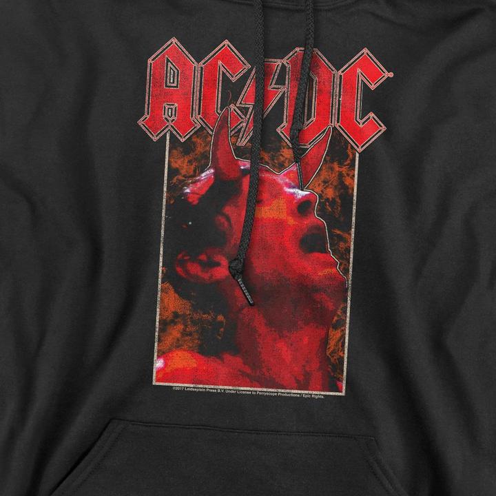 Image du produit AC/DC - Sweat à capuche HORNS - Homme (M)