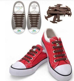 Image du produit Hermex Lacets élastiques Sneakers Course Sportive MARRON