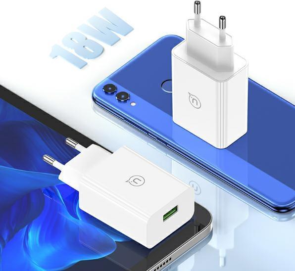 Image du produit Usams Zestaw szybkiego ład. Micro 2a 1m Fast Charging biały/white SC series(CC083) (18 W)