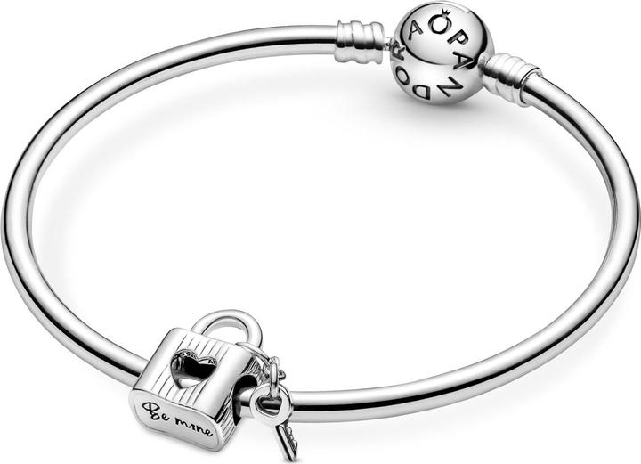 Actual product image Pandora Charm lock & heart key (Sterling silver 925)