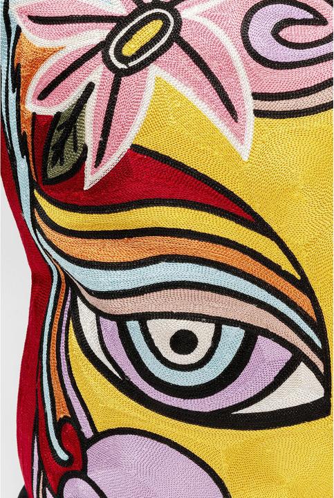 Actual product image Kare Design Kissen Art Line Face 50x50cm (50 x 50 cm)