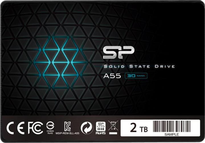 Silicon Power Ace A55 - SSD - 2 TB - internal - 2.5" (6.4 cm) (2000 GB, 2.5")