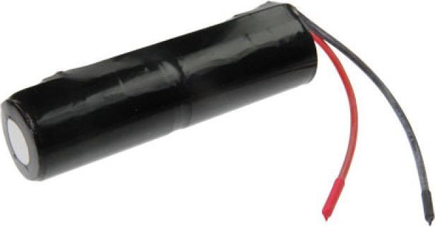 Produktbild Saft Notbeleuchtungs-Akku L1x2 VNT C mit Kabel 10cm mit offener Litze 2,4V, 2500mAh (1 Stk., 2500 mAh, Ladegerät inkl. Akku)