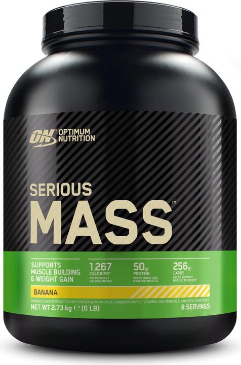 Image du produit Optimum Nutrition Serious Mass (Banane, 1 pcs, 2722 g)