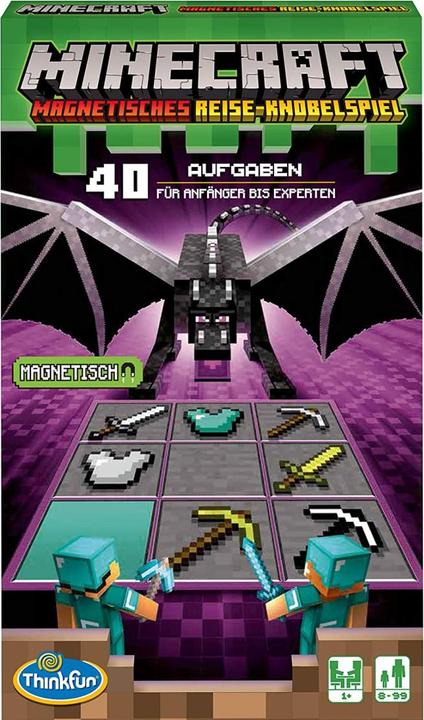 Immagine prodotto Thinkfun Minecraft - Il gioco del viaggio magnetico (Tedesco)