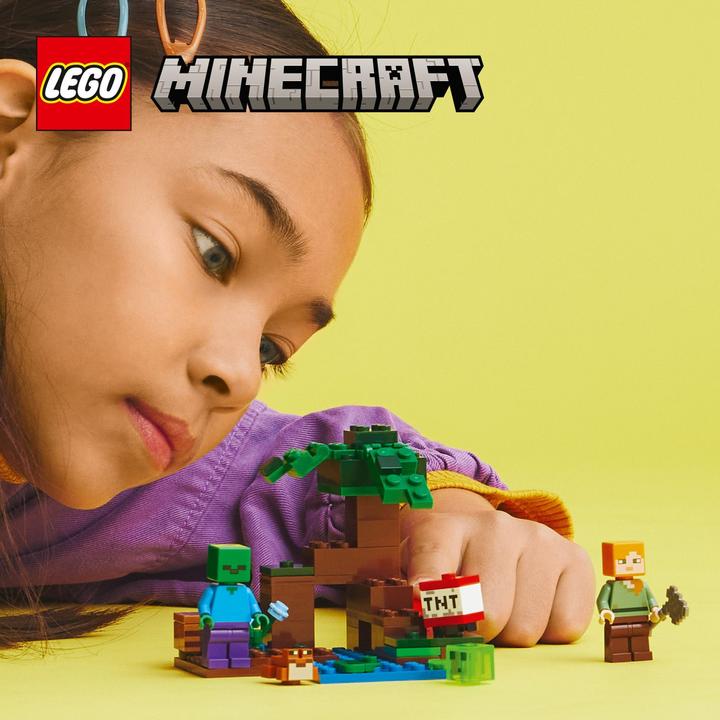 Actual product image LEGO The Swamp Adventure (21240, LEGO Minecraft)