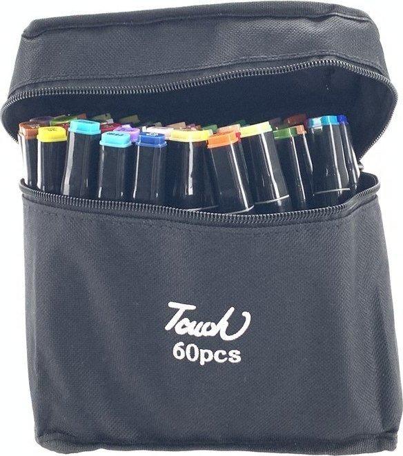 Lean Toys 60 dvipusių alkoholio žymeklių rinkinys Pro Touch + BAG (60 x)