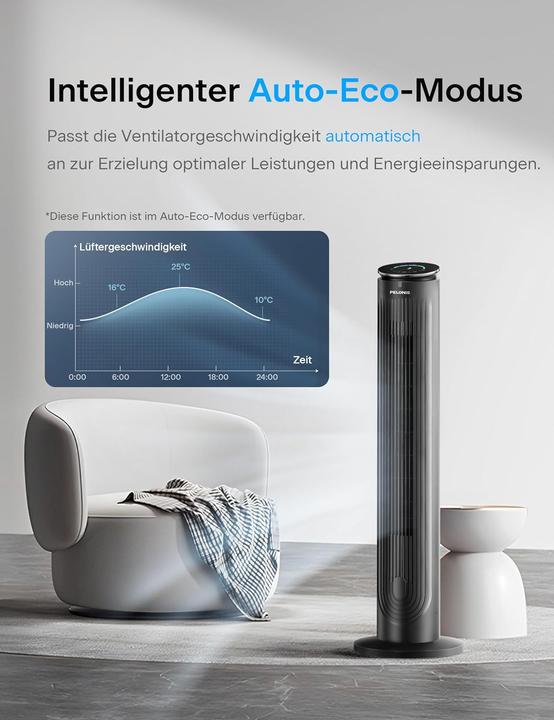 Produktbild Pelonis Turmventilator (63 dB)