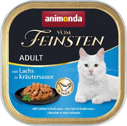 Produktbild animonda Vom Feinsten MIT LACHS IN KRÄUTERSAUCE (Adult, 1 Stk., 100 g)