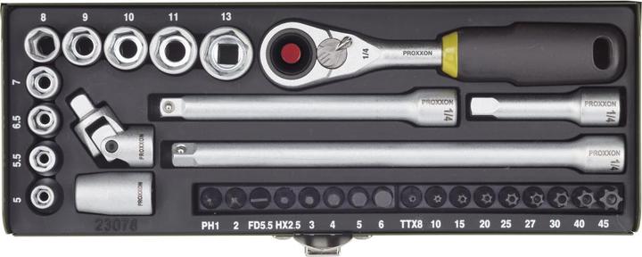 Image du produit Proxxon Jeu de clés à douilles pour mécaniciens de précision (13 mm)