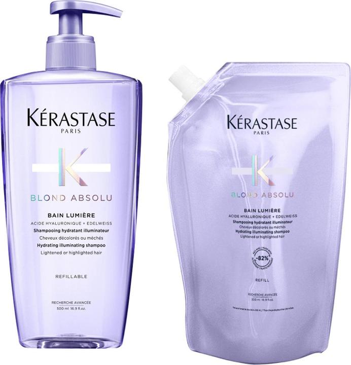 Kérastase Blond Absolu Nachfüllset (1000 ml, Flüssiges Shampoo)