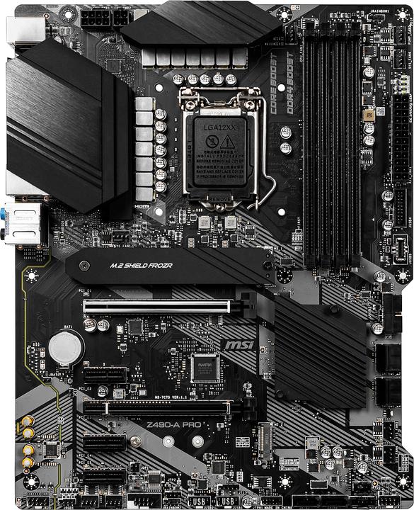 MSI Z490-A Pro (LGA 1200, Intel Z490, ATX)