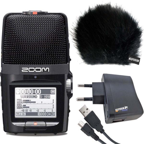 Produktbild Zoom H2n Recorder mit keepdrum Zubehör Set (Handheld)