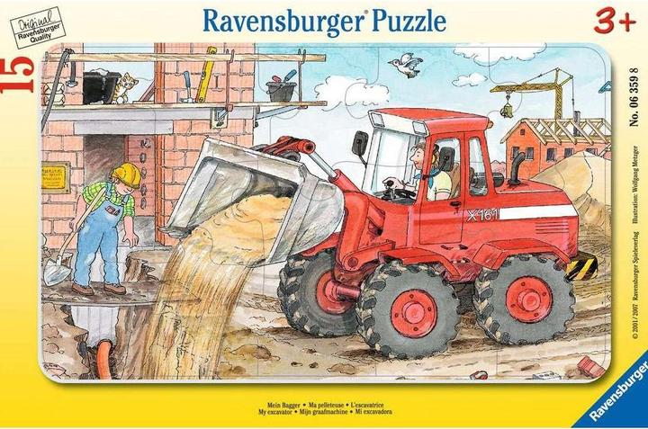 Immagine prodotto Ravensburger Il mio scavatore (15 pezzi)