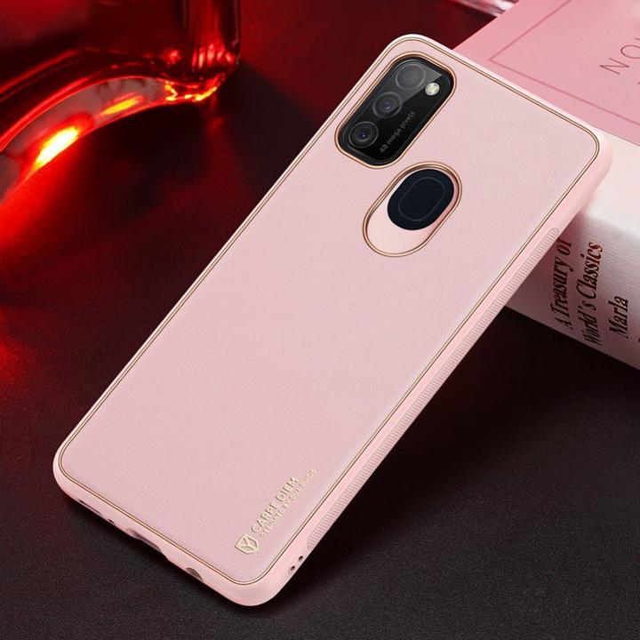 Produktbild Dux Ducis Yolo elegant case made of soft TPU and PU leather for Samsung Galaxy M30s pink (Samsung Galaxy M30s)