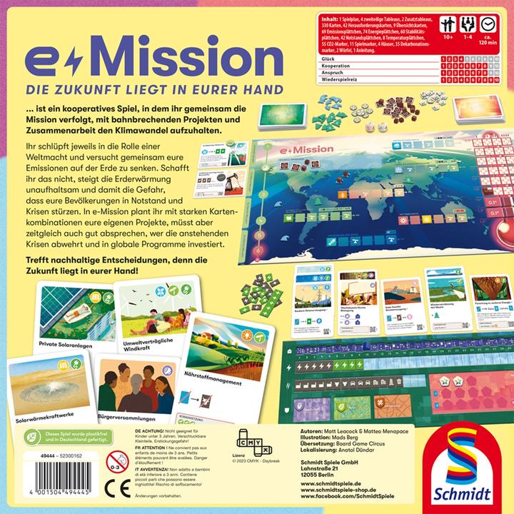 Image du produit Schmidt Spiele e-Mission (Allemand)