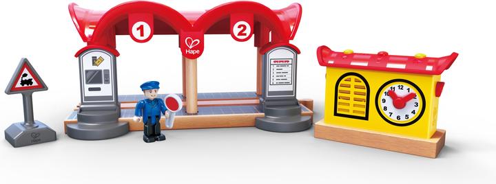Produktbild Hape Bahnhof mit Licht und Aufnahmefunktion