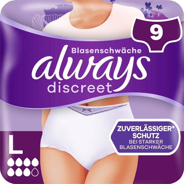 Always Discreet (9 x, Large)