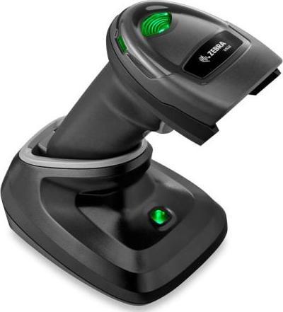 Actual product image Zebra DS2278 2D imager, BT, IP42, USB kit (incl. charging/transmission cradle), black (2D barcodes, 1D barcodes)