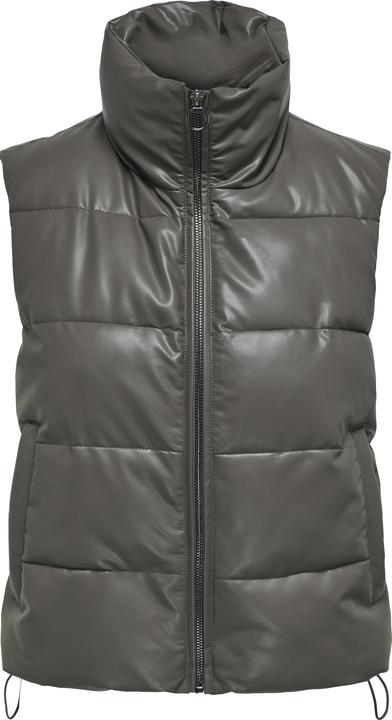 Only Hoch geschlossen Weste Trenchcoat-Weste