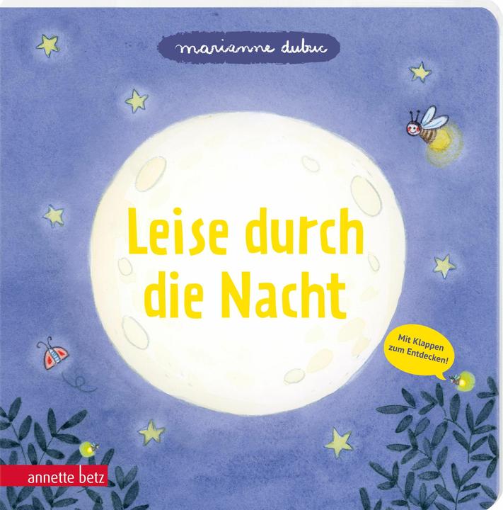 Actual product image Quietly through the night - A cardboard picture book with lots of flaps (German)
