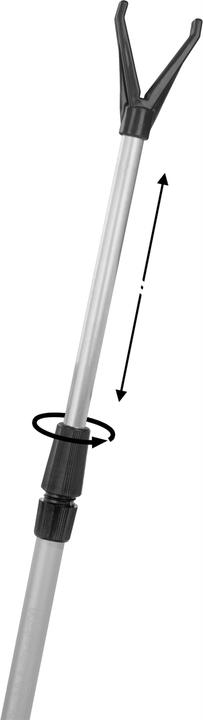 Immagine prodotto Normani 2er Pack Teleskop-Rutenhalter „Holdo" 60-110 cm - 9721