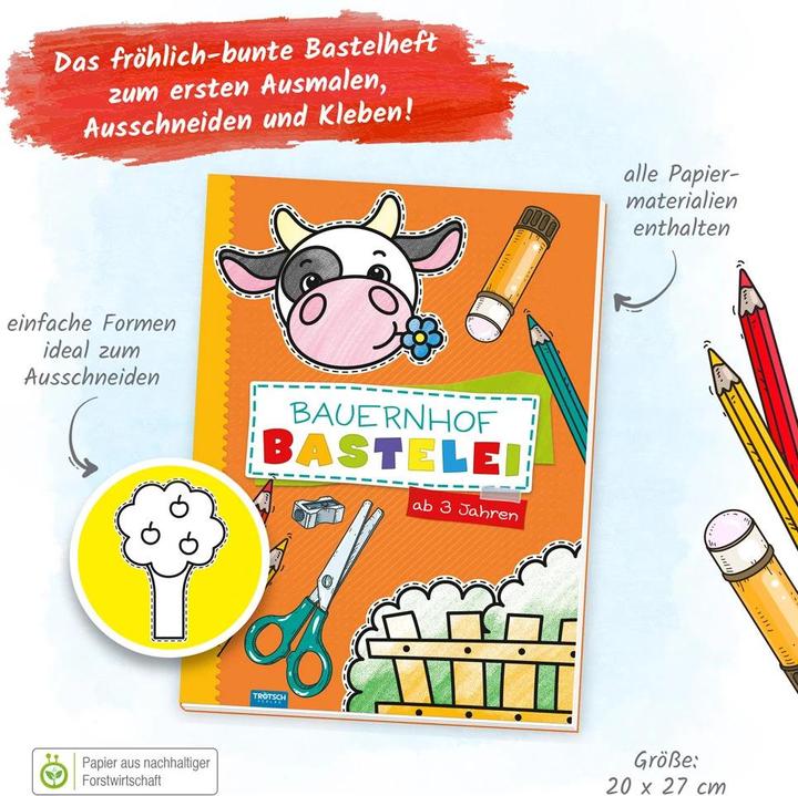 Produktbild Bauernhof Bastelei 24 Seiten