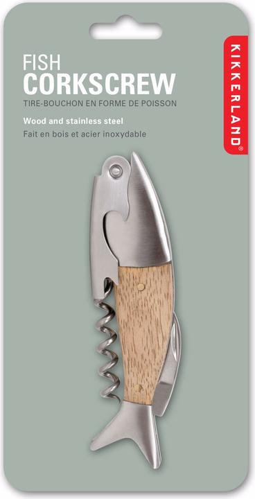 Produktbild Kikkerland Fish Corkscrew (Kellnermesser)