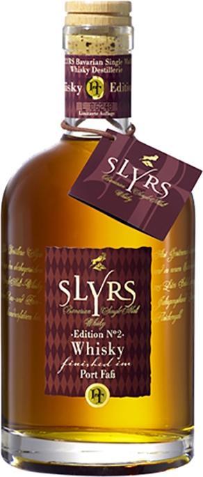 Image du produit Slyrs Single Malt Whisky Port Tonneau Finish 46% Vol. 0,7l en coffret cadeau (Single Malt, 1 x 70 cl)