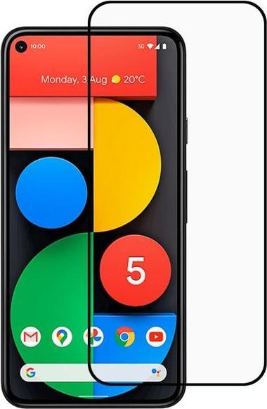 Actual product image MU Budget Protective glass screen protector (1 Piece, Google Pixel 5a)